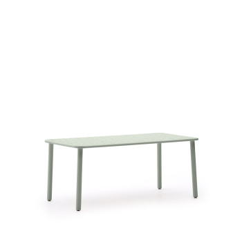 Brai outdoor table in galvanized steel