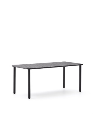 Brai outdoor table in galvanized steel