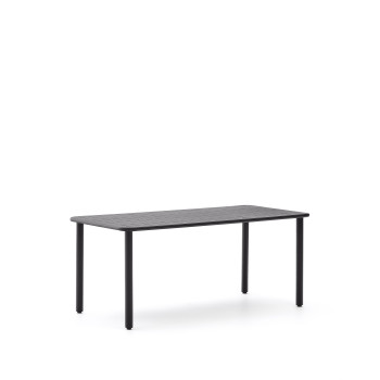 Brai outdoor table in galvanized steel