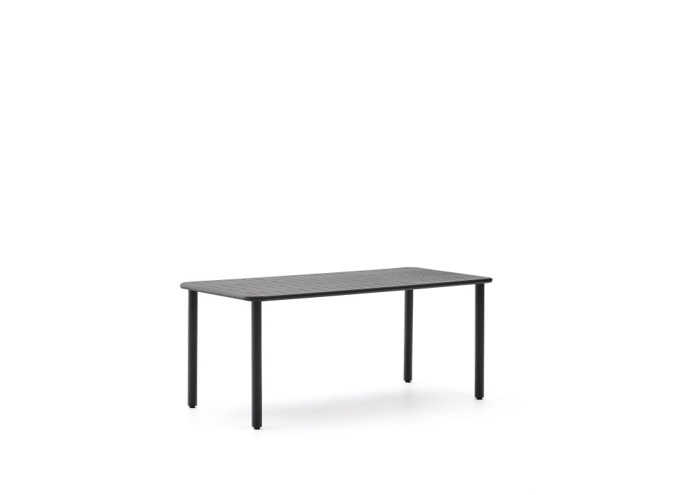 Brai outdoor table in galvanized steel