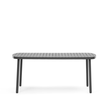 Joncols outdoor table in painted aluminum