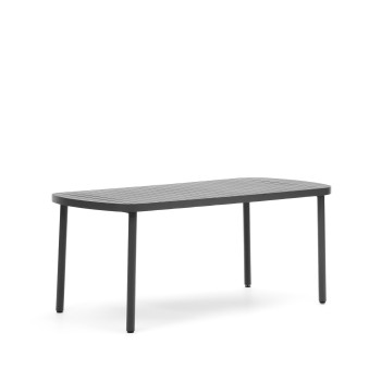 Joncols outdoor table in painted aluminum