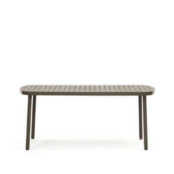 Joncols outdoor table in painted aluminum