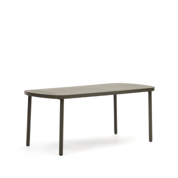 Joncols outdoor table in painted aluminum