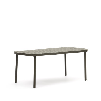 Joncols outdoor table in painted aluminum