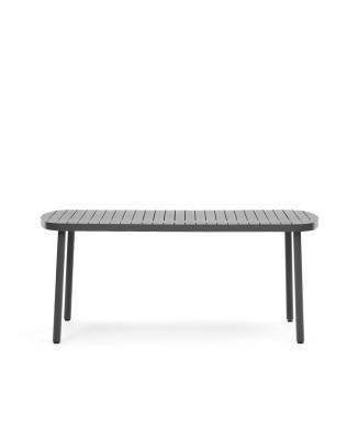 Joncols outdoor table in painted aluminum