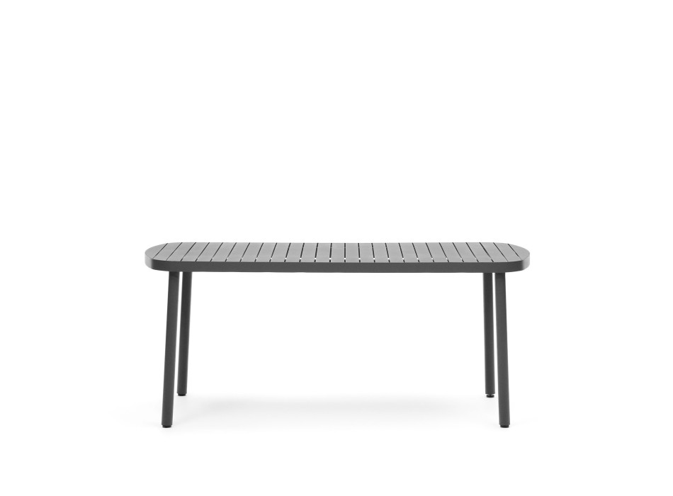 Joncols outdoor table in painted aluminum