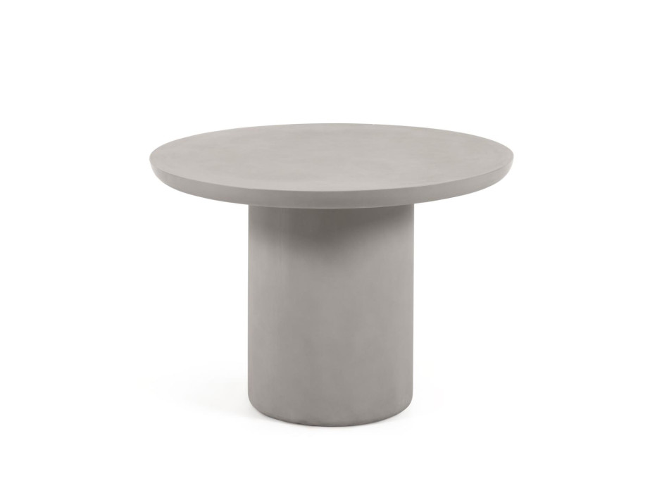 Taimi round outdoor concrete table