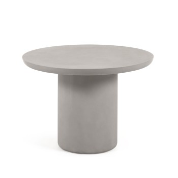 Taimi round outdoor concrete table