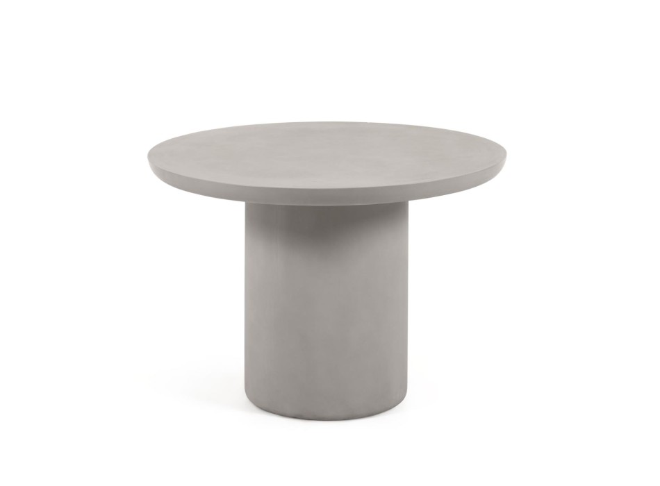 Taimi round outdoor concrete table