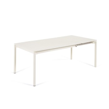 Zaltana extendable aluminum outdoor table