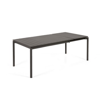Zaltana extendable aluminum outdoor table