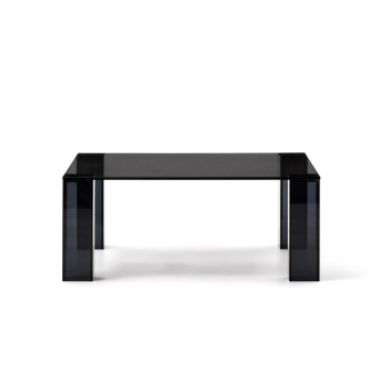 Adularia tempered glass side table