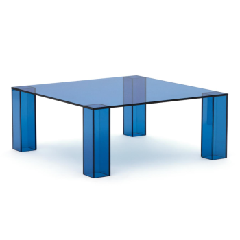 Adularia tempered glass side table