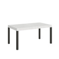 Everyday extendable table 90x160/420 cm with anthracite frame