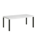 Everyday Premium extendable table 90x90/246 cm with anthracite frame