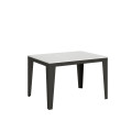 Extendable table 90x120/224 cm Flame Evolution with anthracite frame
