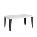 Extendable table 90x120/380 cm Flame Premium with anthracite legs