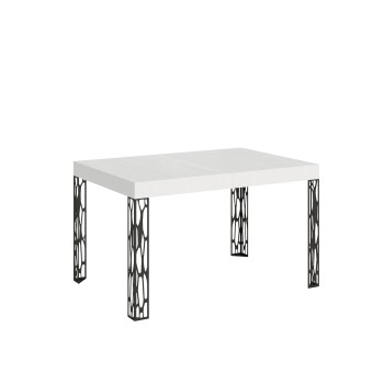 Ghibli Table - Extendable Table 90x120/224 cm Ghibli White Ash Anthracite Frame