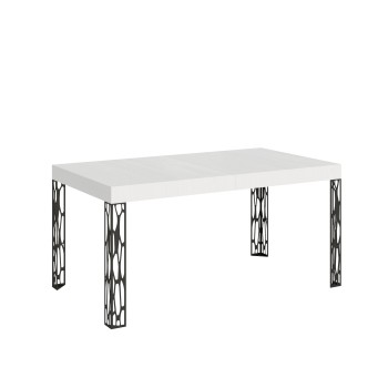 Ghibli Table - Extendable Table 90x160/264 cm Ghibli White Ash Anthracite Frame