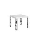 Ghibli extendable table 90x90/246 cm with anthracite frame