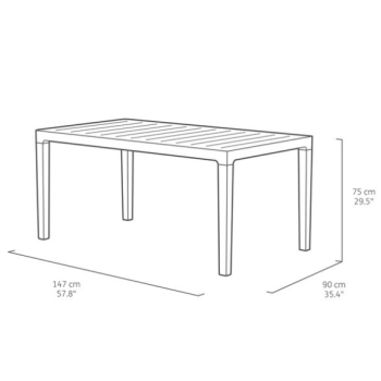 KETER HARMONY table