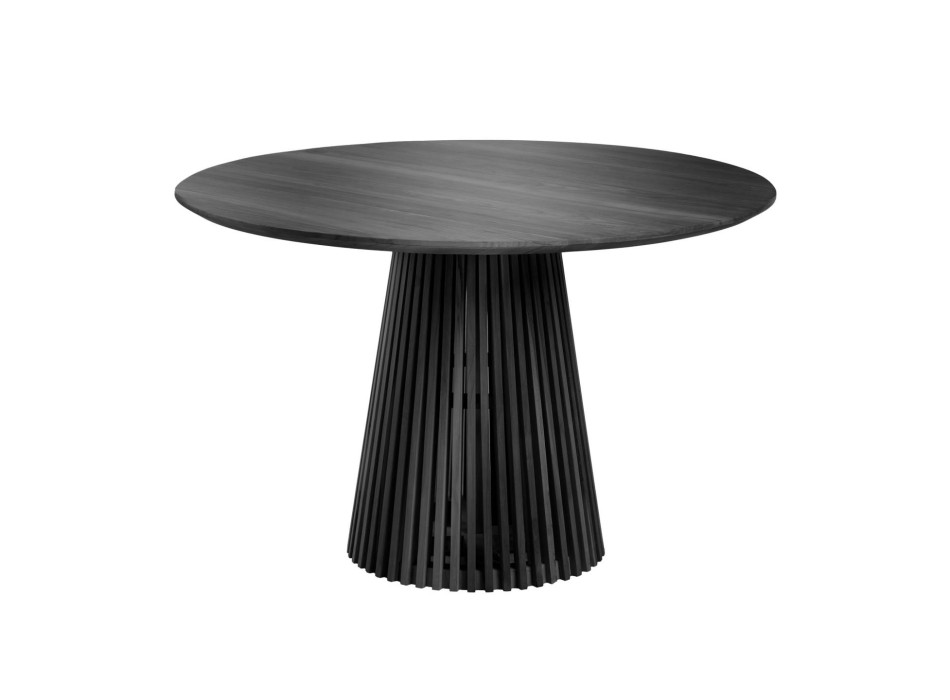 Jeanette table Ø 120 cm black