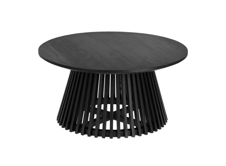 Jeanette table Ø 80 cm black