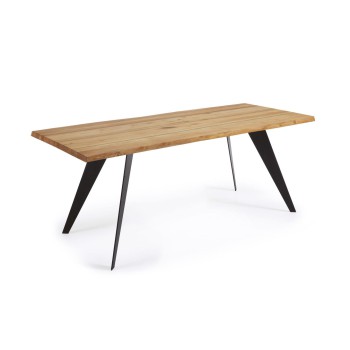 Koda table in oak veneer