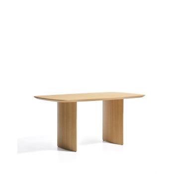 Litto table with veneer
