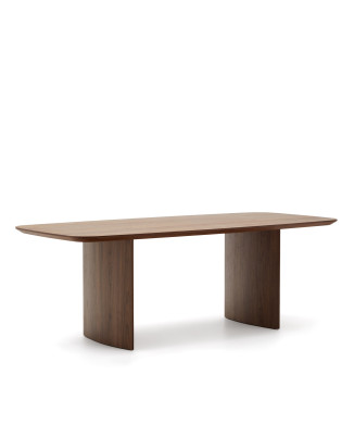 Litto table with walnut veneer 240 x 100 cm