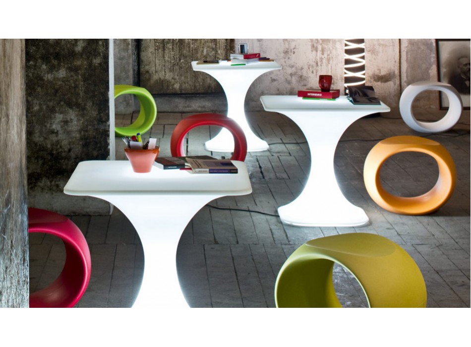 MILO TABLE WITH SERRALUNGA LIGHT