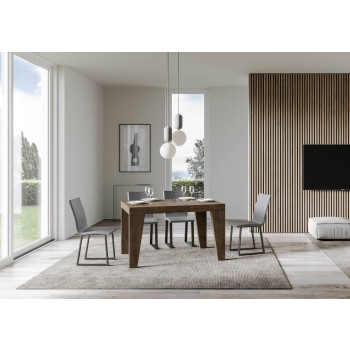 Naxy Table D.90 - Extendable table 120/224x90 cm Naxy white ash