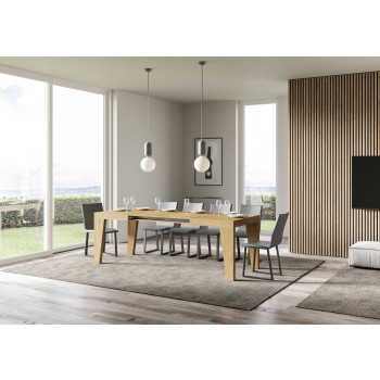 Naxy Table D.90 - Extendable Table 120/380x90 cm Naxy White Ash