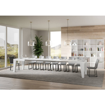 Naxy Table D.90 - Extendable Table 130/390x90 cm Naxy White Ash