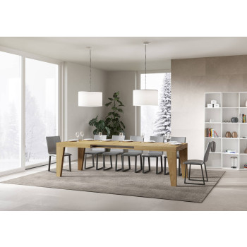 Naxy Table D.90 - Extendable table 180/284x90 cm Naxy white ash