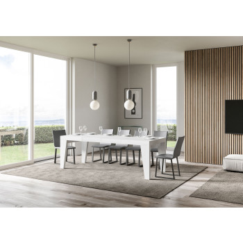 Naxy Premium Table D.90 - Extendable table 140/400x90 cm Naxy Premium white ash