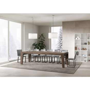 Naxy Premium Table D.90 - Extendable table 160/264x90 cm Naxy Premium white ash