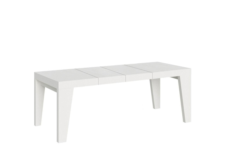 Naxy Premium Table D.90 - Extendable table 160/264x90 cm Naxy Premium white ash
