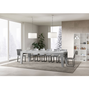Naxy Premium Table D.90 - Extendable table 180/284x90 cm Naxy Premium white ash
