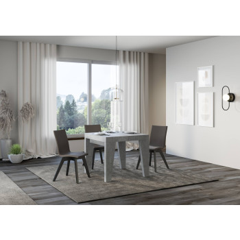 Naxy Premium Table D.90 - Extendable table 90/246x90 cm Naxy Premium white ash