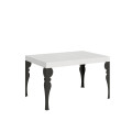 Paxon extendable table 90x120/224 cm with anthracite frame