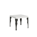 Paxon extendable table 90x90/246 cm with anthracite frame