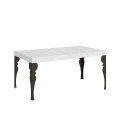 Paxon Premium extendable table 90x120/224 cm with anthracite frame