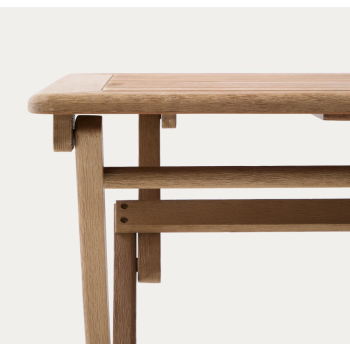 Dandara folding table in solid acacia wood 66 x 66 cm FSC 100%