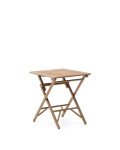 Dandara folding table in solid acacia wood 66 x 66 cm FSC 100%