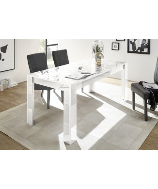 PRISMA table in white color