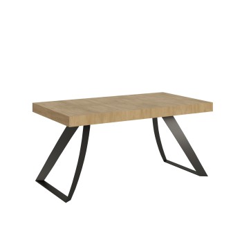 Proxy Anthracite Table - Extendable Table 90x160/264 cm Proxy White Ash Anthracite Frame