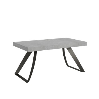 Proxy Anthracite Table - Extendable Table 90x160/264 cm Proxy White Ash Anthracite Frame