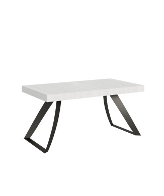 Proxy Anthracite Table - Extendable Table 90x160/264 cm Proxy White Ash Anthracite Frame
